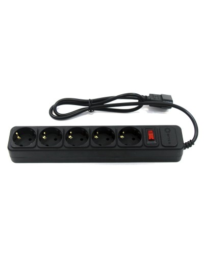 SP5B-110U. Сетевой фильтр 5 розеток, 1м, черный. 5bites в Набережных Челнах