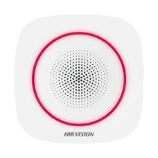 DS-PS1-I-WE Red Indicator. Оповещатель свето-звуковой радиоканальный. AX PRO Hikvision