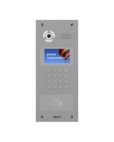 AA-07BD SILVER. Вызывная панель IP-домофона. BAS-IP в Набережных Челнах