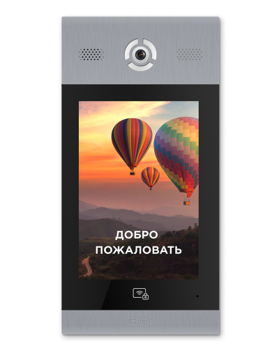 AA-14FB SILVER. Вызывная панель подъездного IP-домофона. BAS-IP в Набережных Челнах