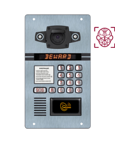 DKS15135 (2Мп, 2.1мм). Вызывная панель подъездного IP-домофона. Beward в Набережных Челнах
