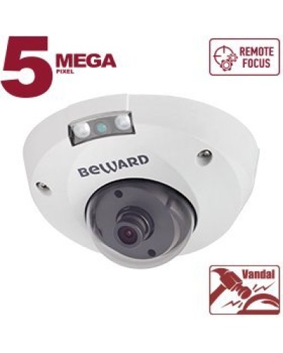 B5320DMR (6мм). Видеокамера IP купольная. Beward в Набережных Челнах