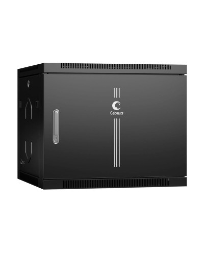 SH-05F-9U60/35m-BK (8611c). Шкаф телекоммуникационный 19 настенный 9U. CABEUS в Набережных Челнах