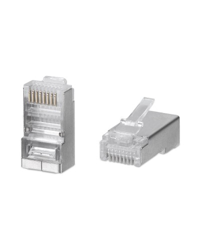 8P8C-SH-C6 (100 шт) (7245c). Разъем RJ-45. CABEUS в Набережных Челнах