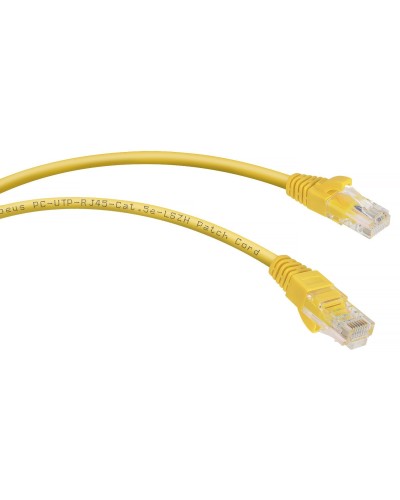 PC-UTP-RJ45-Cat.5e-0.15m-YL-LSZH (9494c), желтый. Патч-корд медный. CABEUS в Набережных Челнах