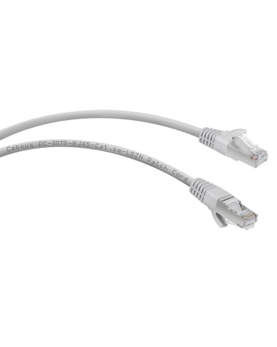 PC-SSTP-RJ45-Cat.6a-5m-LSZH (7905c), серый. Патч-корд медный. CABEUS в Набережных Челнах