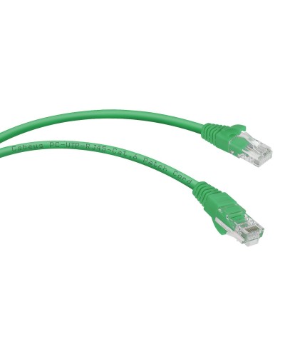 PC-UTP-RJ45-Cat.6-0.3m-GN (8682c), зелёный. Патч-корд медный. CABEUS в Набережных Челнах