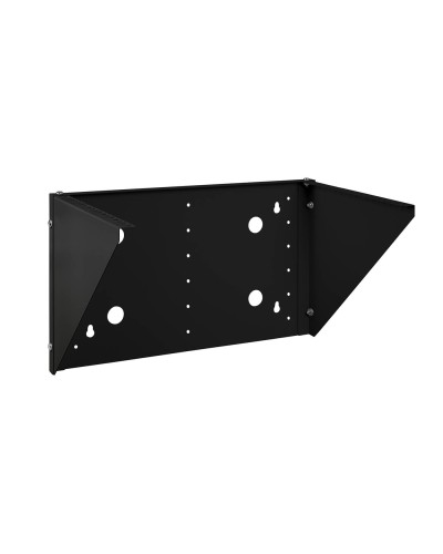 NC-6U-V-BK (12027c). Кронштейн настенный вертикальный 19 6U, цвет черный. CABEUS в Набережных Челнах