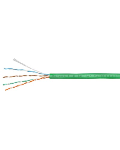 UTP-4P-Cat.5e-SOLID-LSZH-GN (9779c). Кабель «витая пара» (LAN) для структурированных систем связи. CABEUS в Набережных Челнах