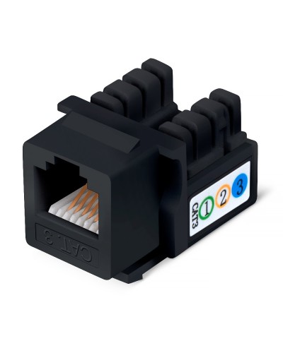 KJ-RJ12-90-BK (9481c): Вставка Keystone Jack в Набережных Челнах