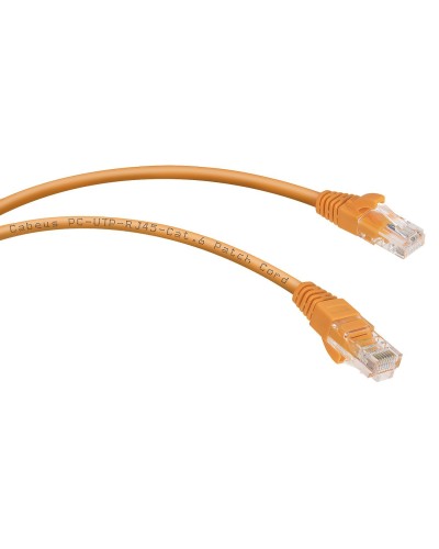 PC-UTP-RJ45-Cat.6-0.3m-OR (8696c), оранжевый. Патч-корд медный. CABEUS в Набережных Челнах
