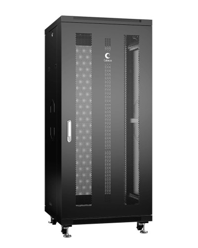 ND-05C-27U60/60-BK (8550c). Шкаф телекоммуникационный 19 напольный 27U. CABEUS в Набережных Челнах