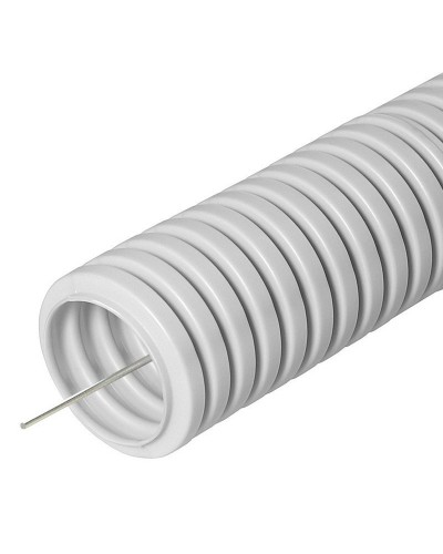 FCPL-50-PVC-015-1-GY (11232c): Труба гофрированная гибкая, лёгкая с протяжкой в Набережных Челнах