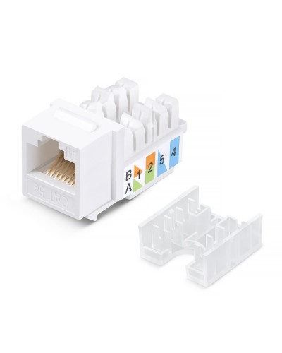 KJ-RJ45-Cat.5e-90-SW (10100c): Вставка Keystone Jack RJ-46 в Набережных Челнах