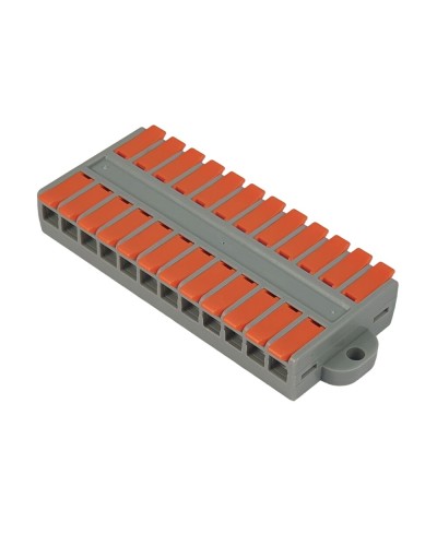 MX662-12R (11420c). Клемма соединительная универсальная проходная 12 полюсов. CABEUS в Набережных Челнах