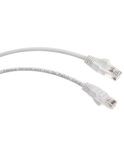 PC-UTP-RJ45-Cat.6-3m-LSZH (8880c), серый. Патч-корд медный. CABEUS в Набережных Челнах