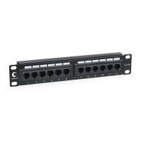 PL-12-Cat.5e (7085c). Патч-панель 10. CABEUS