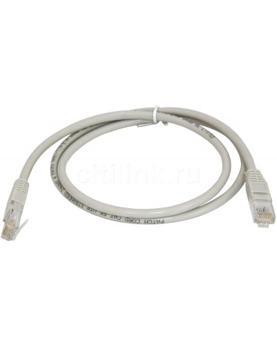 PC-UTP-RJ45-Cat.5e-0.3m (7209c), серый. Патч-корд медный. CABEUS в Набережных Челнах