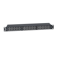 PLHD-48-Cat.6-SH-Dual IDC-1U (8891c): Патч-панель 19"