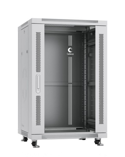 SH-05C-18U60/80 (7048c). Шкаф телекоммуникационный 19 напольный 18U. CABEUS в Набережных Челнах