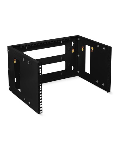 NC-6U-BK (11380c). Кронштейн настенный 19 6U, цвет черный. CABEUS в Набережных Челнах