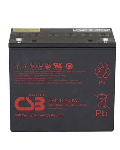 CSB HRL 12200W FR. Аккумулятор герметичный свинцово-кислотный. CSB в Набережных Челнах