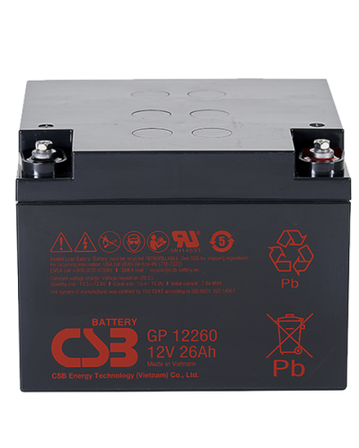 CSB GP 12260. Аккумулятор герметичный свинцово-кислотный. CSB в Набережных Челнах