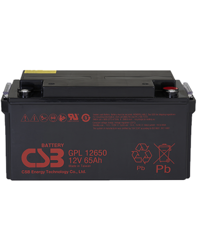 CSB GPL 12650. Аккумулятор герметичный свинцово-кислотный. CSB в Набережных Челнах