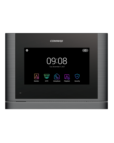 CDV-704MF/VZ (темное серебро). Монитор видеодомофона цветной. Commax в Набережных Челнах