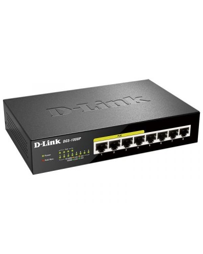DGS-1008P/E1A. Коммутатор. D-Link в Набережных Челнах