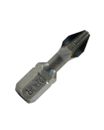 Биты Ph1x25 мм, Torsion, C 6,3 (10шт) (D-T-PH01-025-010). Биты фрезерованные. D.BOR в Набережных Челнах