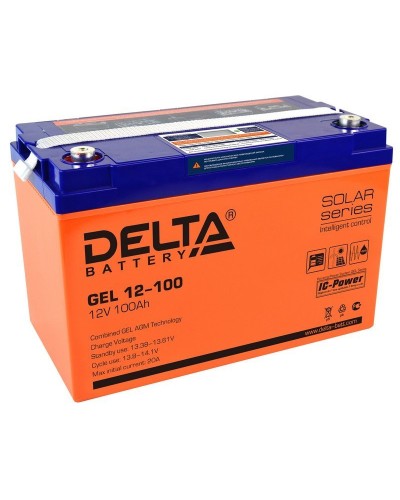 Delta GEL 12-100. Аккумулятор герметичный свинцово-кислотный. Delta в Набережных Челнах