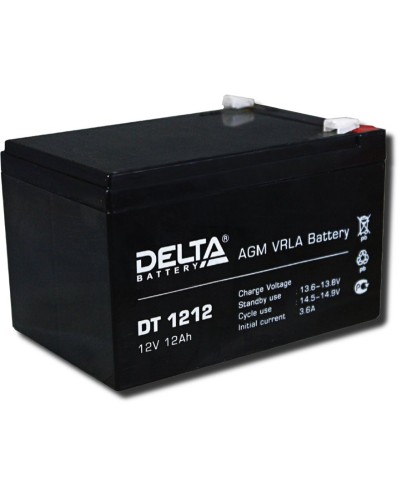 Delta DT 1212. Аккумулятор герметичный свинцово-кислотный. Delta в Набережных Челнах