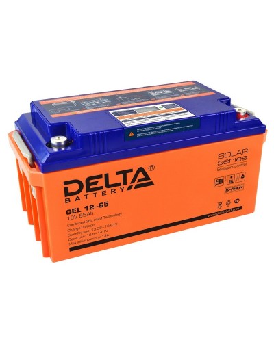Delta GEL 12-65. Аккумулятор герметичный свинцово-кислотный. Delta в Набережных Челнах