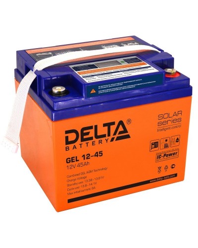 Delta GEL 12-45. Аккумулятор герметичный свинцово-кислотный. Delta в Набережных Челнах