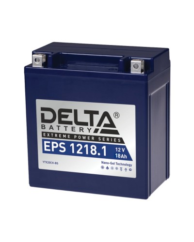Delta EPS 1218.1. Аккумулятор герметичный свинцово-кислотный стартерный. Delta в Набережных Челнах