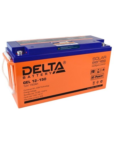 Delta GEL 12-150. Аккумулятор герметичный свинцово-кислотный. Delta в Набережных Челнах