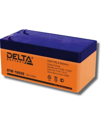 Delta DTM 12032. Аккумулятор герметичный свинцово-кислотный. Delta в Набережных Челнах