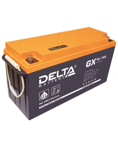 Delta GX 12-150. Аккумулятор герметичный свинцово-кислотный. Delta в Набережных Челнах