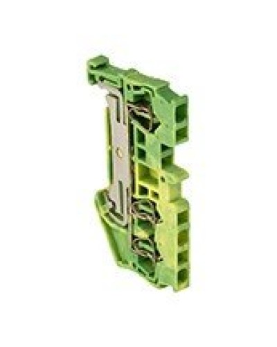 JXB-ST-2.5 3-проводная, земля, желто-зеленная (plc-jxb-st-2.5-3-pen). Колодка клеммная пружинная. EKF в Набережных Челнах
