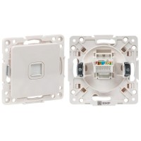 Стокгольм Механизм Розетки RJ-45 1-местной (EYK01-035-10). Механизм Розетки RJ-45 1-местной. EKF
