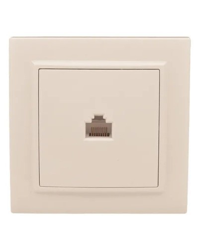 Минск Розетка RJ-45 1-мест. СП (ERK01-035-20). Розетка RJ-45 1-мест. СП. EKF в Набережных Челнах