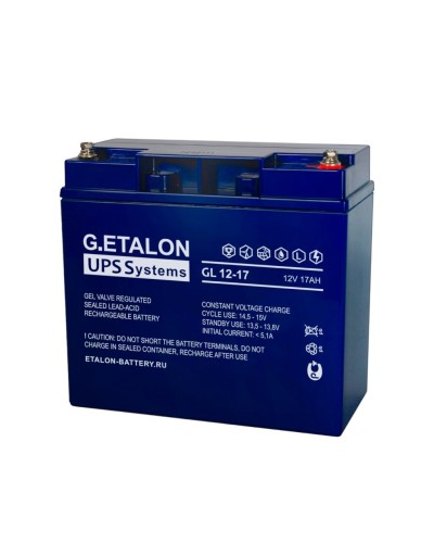 G.ETALON GL 12-17. Аккумулятор герметичный свинцово-кислотный. ETALON в Набережных Челнах