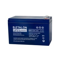 B.ETALON BHR 12-9 34W. Аккумулятор герметичный свинцово-кислотный. ETALON