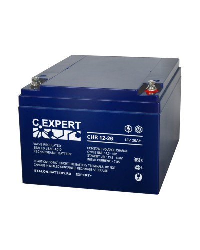 C.EXPERT CHR 12-26. Аккумулятор герметичный свинцово-кислотный. EXPERT в Набережных Челнах