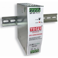 UPS 120W/24V/DIN. Блок бесперебойного питания. FARADAY