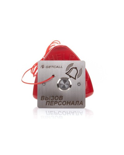 GC-0423B1. Проводная влагозащищенная кнопка вызова со шнуром. GETCALL в Набережных Челнах