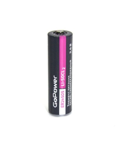 ER14505 GoPower. Литий-тионилхлоридный элемент питания. GoPower в Набережных Челнах