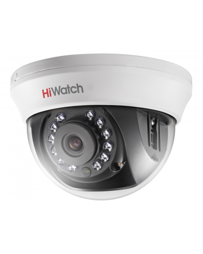 DS-T201(B) (3.6мм). Бюджетная видеокамера мультиформатная купольная. HiWatch в Набережных Челнах