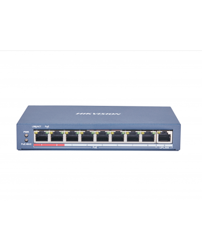 DS-3E0109P-E(C). Коммутатор с питанием POE. Hikvision в Набережных Челнах